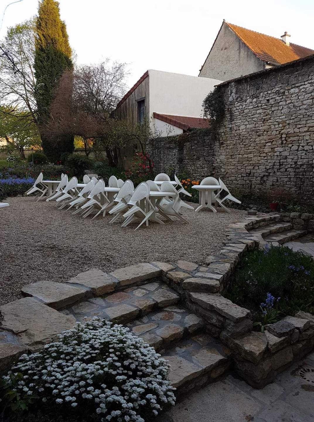 Hotel De La Ferte Chagny  Bagian luar foto